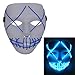 Produktbild NOEzyf LED Light Wire Maske, Christmas für Halloween Party Cosplay,I