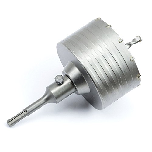 SDS PLUS Bohrkrone 100mm 12 Zähne Dosenbohrer Lochbohrer SDS Plus FT100SDS - 3