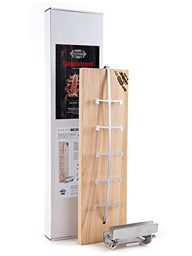 Axtschlag Flammlachsbrett, mehrfarbig, 50x15x2.5 cm, 100G46M0000V - 9