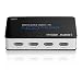 Produktbild deleyCON ULTRA Serie HDMI Switch Verteiler 3 Port Automatisch - 3D Ready / FULL HD 1080p - Metallgehäuse - [3x IN / 1x OUT]