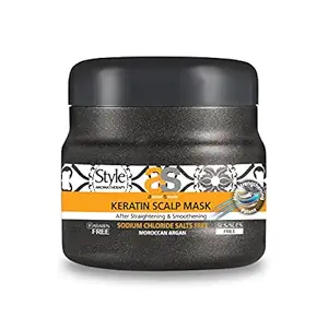 Style Aromatherapy Professional Keratin Treatment Hair Mask & Scalp mask SLS/SLES Free, Salt Free, Sulphate Free After Straightening & Smoothening - 100 ML