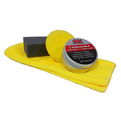 Carnauba Renovador Protector, Plásticos y Carrocerias (Hidrófobo) QMCLEANER
