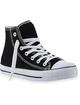 Damen Sneakers Denim Stoffschuhe Spitze Sneaker Low Nieten Glitzer Schuhe Freizeit Damenschuhe Turnschuhe Flandell