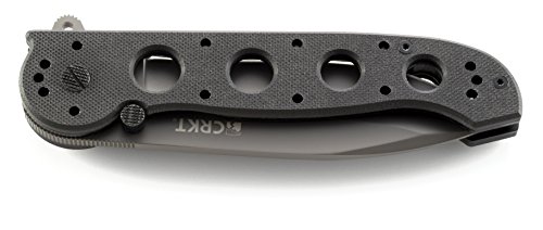 M21 Carson Folder, Black G10 Handle, Plain - 4