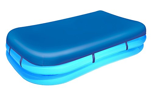 Bestway 54006 – Rechteckiger Familien-Pool + 58108 Abdeckplane - 2