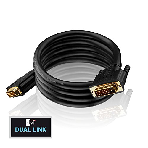 PureInstall PI4200-020 Dual Link DVI-Kabel (DVI-D Stecker (24+1) auf DVI-D Stecker (24+1)), 2m, schwarz - 4