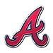 Produktbild Team ProMark MLB Atlanta Braves Die Cut Farbe Automarke Emblem
