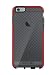 Produktbild Tech21 Evo Mesh Schutzhülle Case Widerstandsfähig Schlagfest mit FlexShock Aufprallschutz für iPhone 6 Plus/6S Plus - Rauchig/Rot