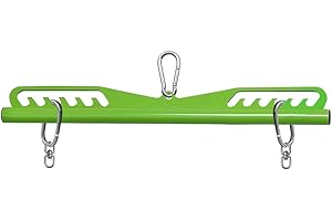 SevnElk Poignées de Fixation de Machine à câble, poignées d'exercice en Acier Robuste Poignées pour Triceps Rowing LAT Pulldown Press Down T Bar Home Gym