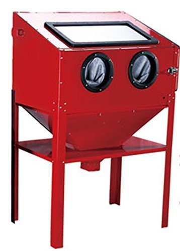 Sandstrahlgerät Sandstrahlkabine Sandstrahler Sandstrahlen 220L Inkl. Zubehör - 2