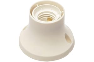 Poly Pool PP0500X portalampada E27 da parete, bianco