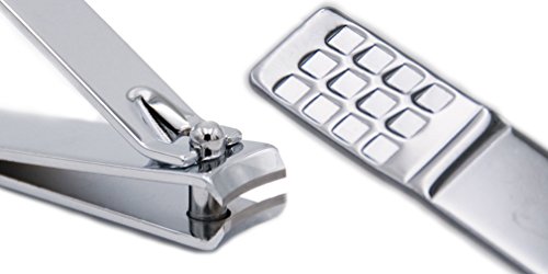 Nagelknipser Set Edelstahl LCZ Pediküre Maniküre Etui Nagelschneider Nagelzwicker - 3