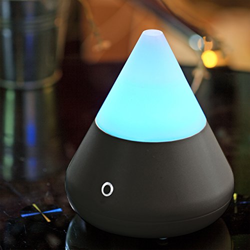 PAJOMA 62526 Aroma-Diffuser Asterion Black, LED Lichtwechsel, Höhe 15,5 cm - 2