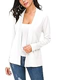 cardigan punto mujer Ribete en los puños de escote, dobladillo y manga.