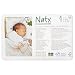 Naty by Nature Babycare Size 1 Newborn Nappies 2-5kg 26 per pack