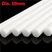 Produktbild EsportsMJJ 10 mm Durchmesser Engineering Round Bar White Nylon Stäbe 100/200/300/400/500/600 -300mm