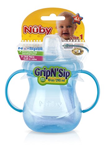 Nuby Two Handle No-Spill Cup Assorted Colours