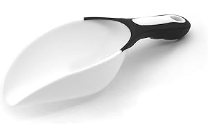 DRAGONX2 Pala Da Ghiaccio Plastica Pala Per Caramelle Pala Per Farina Plastica Paletta Da Cucina Multifunzionale Per Cubetti Di Ghiaccio,Caffè,Caramelle,Farina,Popcorn,Patatine Fritte,Snack,Dessert,Spezie