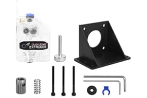 HOCENWAY Dual Drive Extruder Left Hand for Upgrade BMG extruder to Ender 3 Pro Ender 5 Pro CR10S Pro, Anycubic Mega S, Prusa I3 DIY 3D Printer (Left Hand)