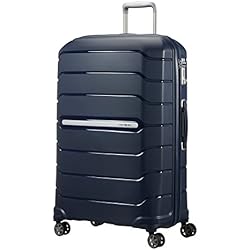 SAMSONITE Flux - Spinner 75/28 Expandable Bagage cabine, 75 cm, 121 liters, Bleu (Navy Bleu)