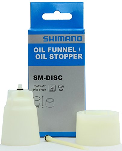 Shimano Mineralöl SET für Scheibenbremsen Öl 1000 ml / 1L inkl. Öl Trichter Stopper - 2