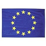 Gran bandera nacional Bandera, Europa, poliéster, tamaño 90 x 150 cm
