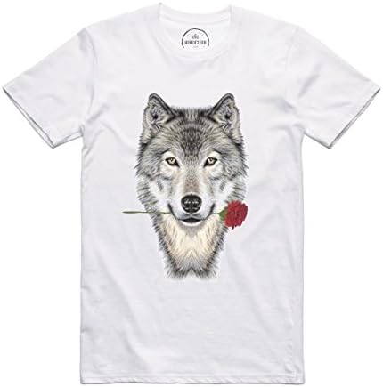 STAY DOPEHobo Jack - Wolf & Rose T Shirt