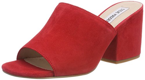 steve madden red mules
