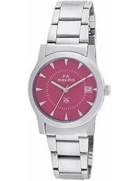 Maxima Attivo Date PINK Dial WOMEN -O-46761CMLI