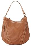 Made in Italy Cluty Shopper Echt Leder cognac Damen - 019345