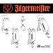 Produktbild Jägermeister Wandhalter Ausgießer Flaschendosierer Schraubstock oder Wandmontage für 1,75L Flaschen