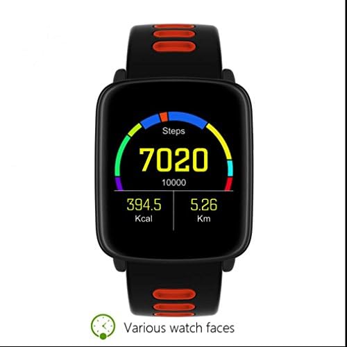 Fitness and Wellness Activity Tracker Bracelet Sports Watch Smartwatch Call Please Message Keepsake Photos of Ferne USB Fast Charge Multi Sport Mode Sleeping Monitoring System Support iPhone Android Mobile Phones