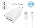 MIMOB 2 AMP Dual Port Compatible Charger For Xiaomi Mi3/ Mi4 / Mi4i / Redmi Note 4 /Redmi Note 3 / Redmi 3s / Redmi 3s Prime / Redmi 2 / Redmi 2s / Redmi 2 Prime / Mi Note 4G / Mi Note 2 Xiomi Mi Redmi 2S Prime / Xiaomi Redmi 3 S Prime / Xiaomi Redmi 3S Prime Charger Compatible Charger Like Original Adapter Mobile Charger | Power Adapter | Wall Charger | Fast Charger | Android Smartphone Charger | Battery Charger | RS.429.00