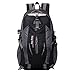 Produktbild Top Vigor Rucksack, 40 l, groß, wasserdicht, Wandern, Camping, Reisen, Tagesrucksack, Outdoor-Rucksack, für Unisex und Kinder, Sport, Radfahren (schwarz)