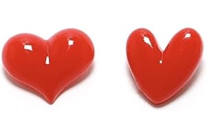 bopely Broche De Coeur Rouge Mignon pour Les Amoureux des Amoureux