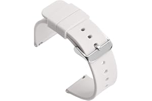 Shieranlee quickfit Strap Bracelet en Silicone de Remplacement Compatible avec 12MM 14MM 16MM 18MM 19MM 20MM 21mm 22MM 24MM Watchband Watch Strap