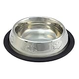 Comedero inoxidable Arquivet 8435117824676 - Comedero INOX Gato antid DEC 0,24l