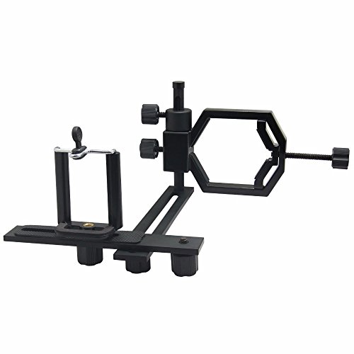 Vizzlema 1,25 Vollmetall-Universal-Kamera-Adapter Handy-Zielfernrohrhalterung fÃ¼r Teleskop, Spektive, Monoskop und Fernglas (350g)