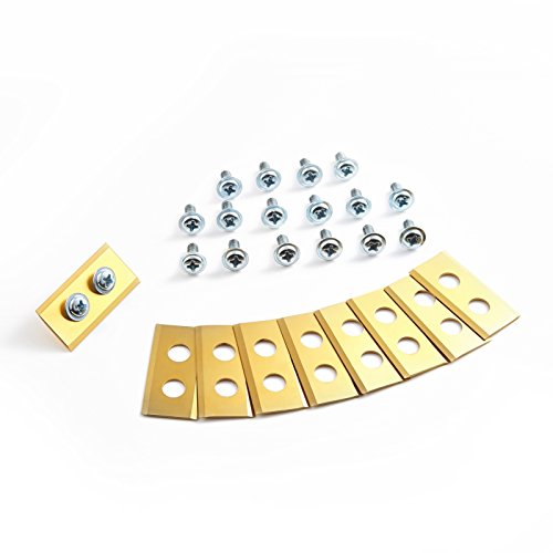 30X Titanium Coated Robot Mower Replacement Blades fit WORX ROBOT LAWN MOWER