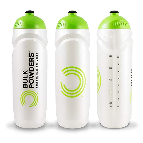 BULK POWDERS Pure Series Water Bottle, 750 ml, White BULK POWDERS Pure Series Water Bottle, 750 ml, White