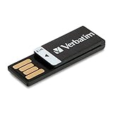 clip 2019 nouveauté gasy 43951 Verbatim Clip-it Unidad Flash USB 16 GB USB Tipo A 2.0 Negro - Memoria USB (16 GB, USB Tipo A, 2.0, 10 MB/s, Sin Tapa, Negro)