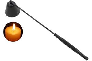 Ljussläckare i rostfritt stål, ljussläckare, veke släckare, ljussläckare med handtag, ljussläckare, ljusbuffert, veke, ljussl