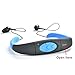 Produktbild Sport-8GB Speicher Wasserdichte Sport MP3 Musik Player Stereo Audio Kopfhörer Unterwasser Neckband Schwimmen Tauchen mit FM Radio Headset(Blau)