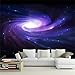 Produktbild Aeloot Benutzerdefinierte 3D-Fototapete3D Wallpaper Moderne Kreative Raum Galaxy Star Purple Swirl Wandbild Ktv Bar Wohnzimmer Vliestapeten Papel De Parede, 250X175 Cm