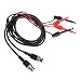 Produktbild Longsw 2 Stück BNC Stecker Q9 Dual Test Haken Clip Test Sonde für Oszilloskop