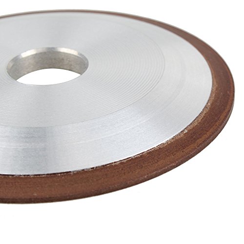 BQLZR 100mm Durchmesser One Side Kegel Ebene Harz Diamant Schleifscheibe Hartmetall Hartstahl - 5