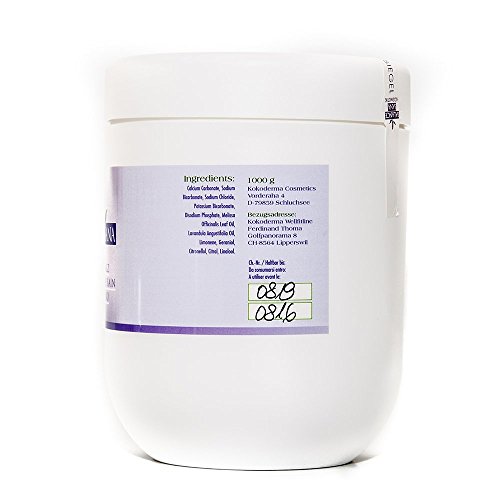 Basisches Badesalz Lavendel, 1000g, Basischer Badezusatz Lavendel, Basenbad zur Entspannung, Kokoderma Balancesana®, Lavendel-Badezusatz, Basenbadesalz, Badesalz für Säure-Basen-Kur, Säurehaushalt regulieren durch Badeosmose mit Basen-Bad - 6