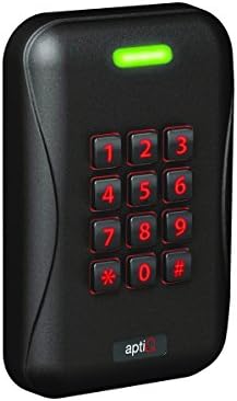 AptiQ MTK15 Multi-Technology Single-Gang Keypad Reader, 3-1/4" Width x 5.1" Height x 1.9" Thickness (Pack of 1)