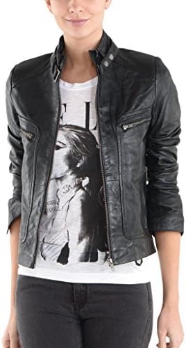 Leather Junction Women's Jacket XX-Large Black