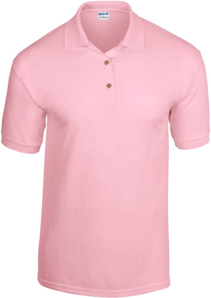 GILDAN Adult DryBlend Jersey Short Sleeve Polo Shirt
